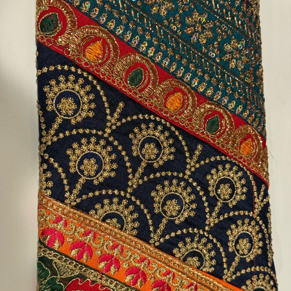 India Boutique Multicolor Embroidered Clutch $25 each - Picture 15 of 16